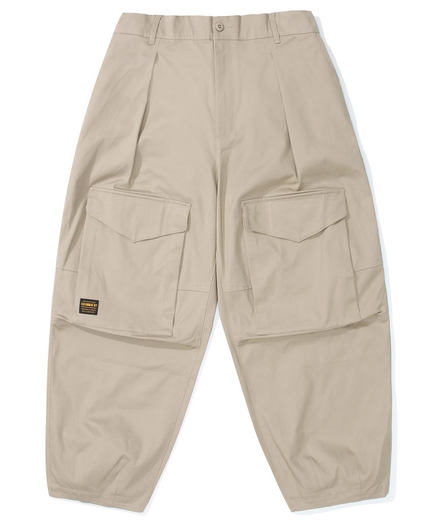 COLUMBIA UNIVERSITY M-Label Front Pocket Balloon-Fit Pants Heritage Beige