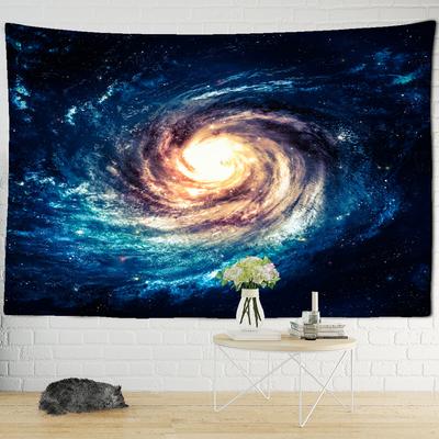 Stern Universum Wandteppich Hängen Hippie Retro Bohemian Mandala Psychedelic Mysterious Hexerei Kunst Wohnkultur