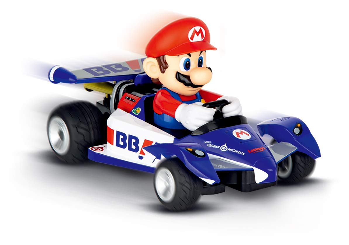 

Kyosho Egg Mario Kart Circuit Mario with 2 AAA Alkaline Batteries R/C белый