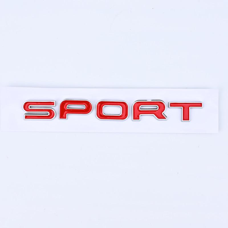 Range Rover Executive Edition SPORT Emblem Modification - Limited Edition Tailgate Logo Sticker
