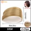 Hair Pads Invisable Seamless Clip In Hair Extension Hair Piece Lining of Natural Hair Top Side Cover Hairpiece