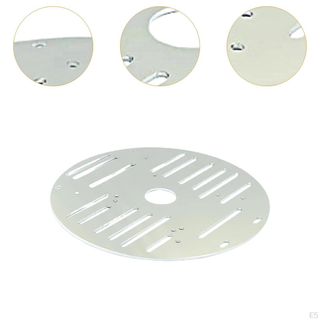 Metal Smart Car Chassis Aluminum Alloy Professional Replacement Lightweight Robot Part Practical