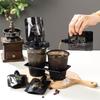 10 Pcs 50/100Ml Plastic Black Self-Standing Coffee Tea Liquid Suction Nozzle Bag Diy Cocoa Matcha Travel Beverage Portable Pouch