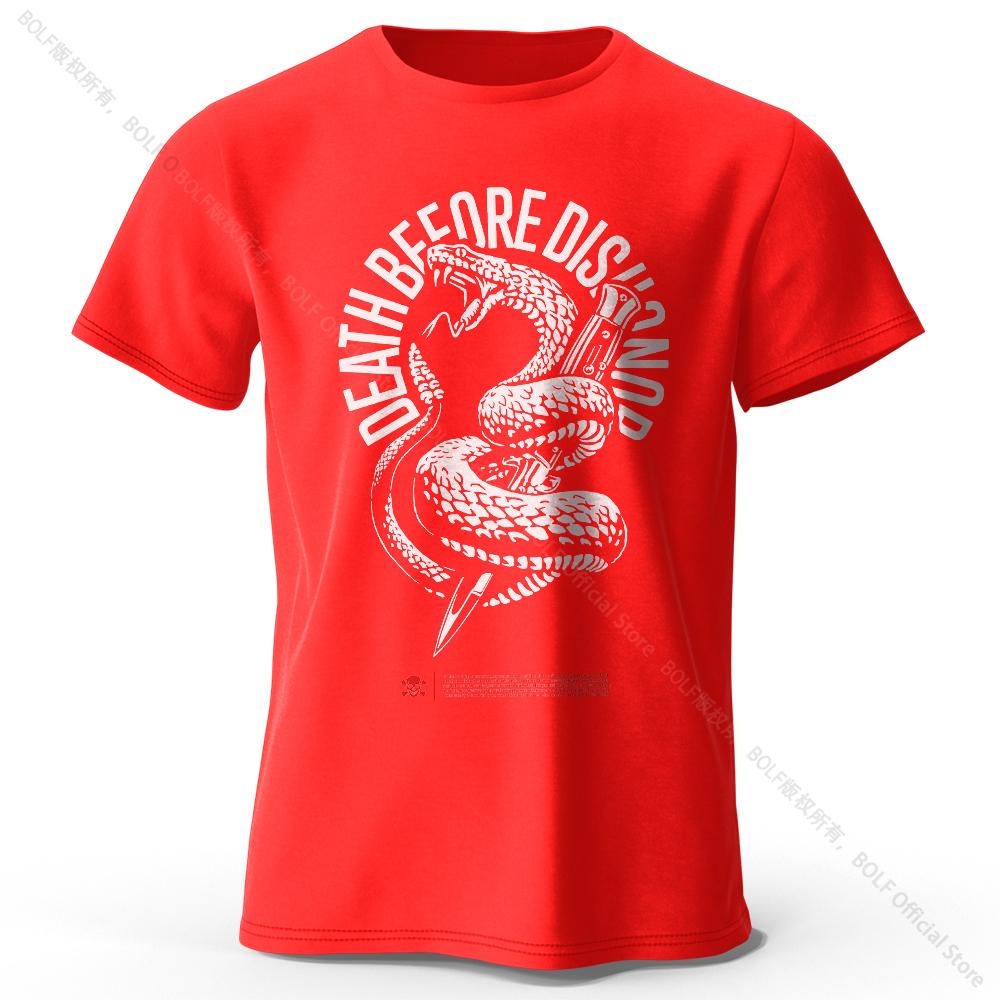 Simple Printed 100% Cotton T-Shirt, Lightweight Round Neck Short Sleeve Tee, Unisex Casual Style for Men & Women