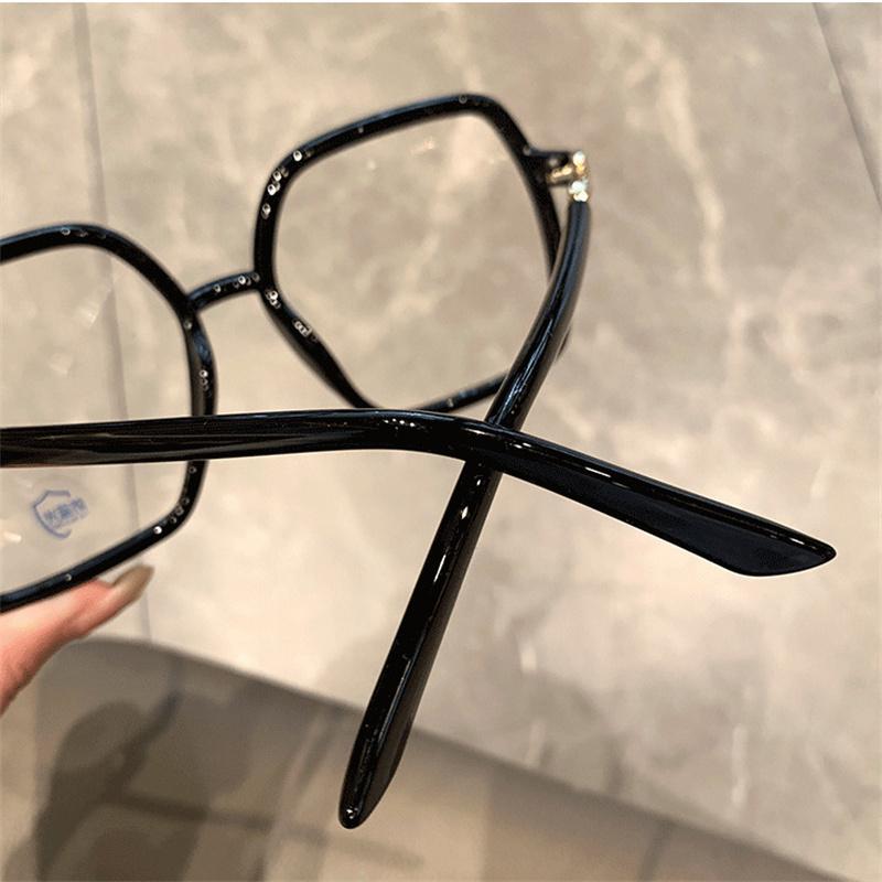 Fashion Anti-Blue Light-blocking Eyewear Glasses Computer Vintage Square Eyeglasses Women Clear Lens Eye Glasses