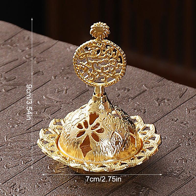 

Случайная аромалампа Роскошная изысканная резьба Многофункциональный маленький поднос для демонстрации Домашний декор Различные стили