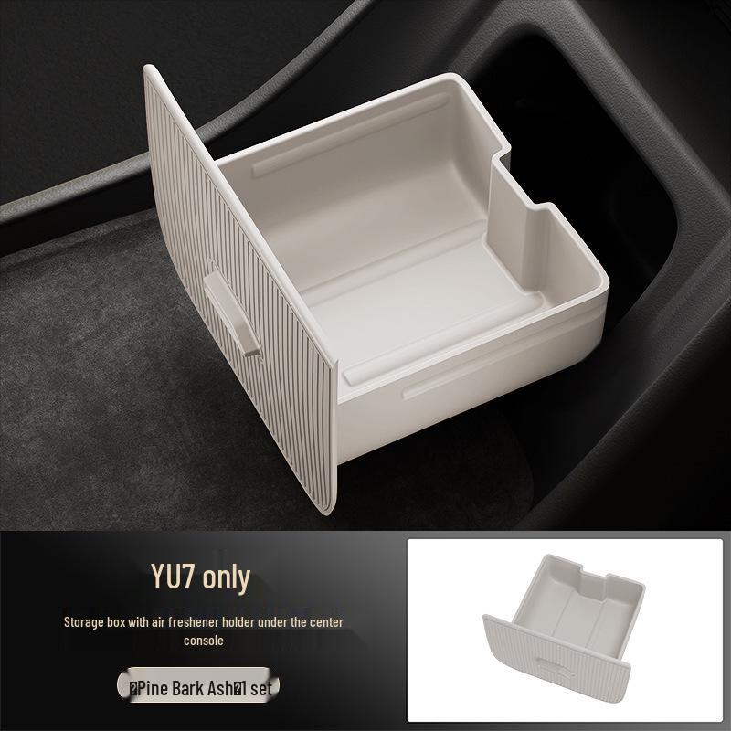 Central Console Storage Box with Aroma Diffuser for YU7 Car Interior