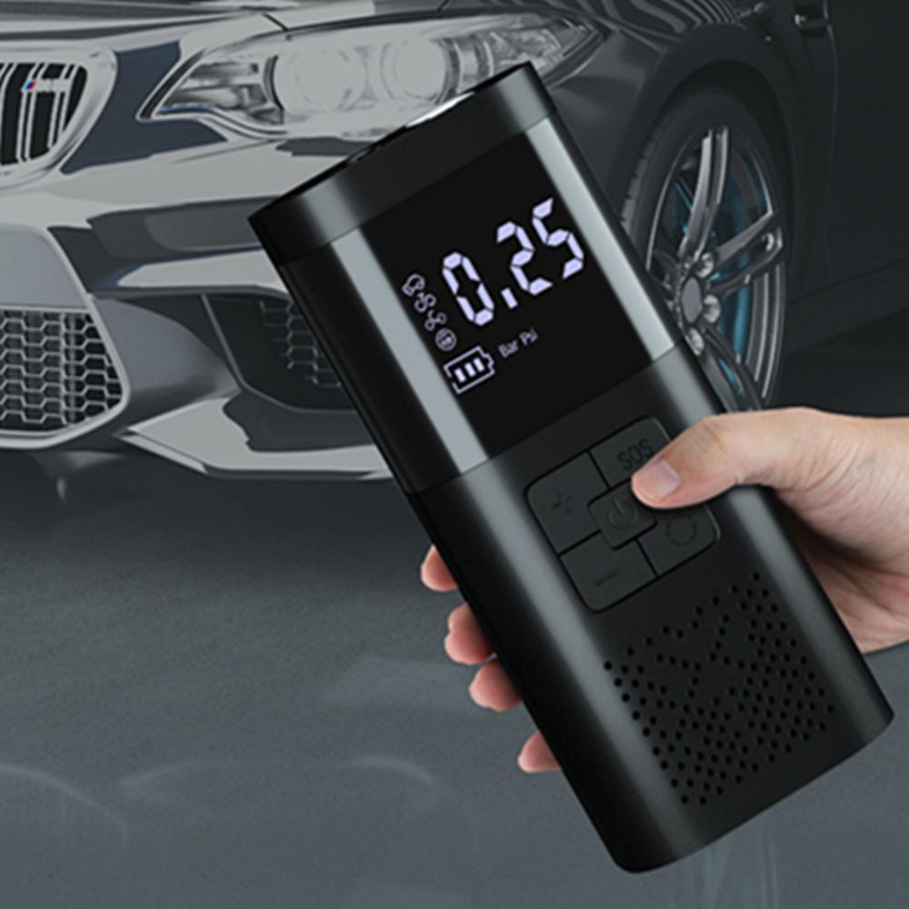 Vehicle Mounted Inflation Pump LCD Digital for Automobile Tires