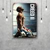 Creed III Creed II Metal Signs wall decor Vintage Tin Signs Captain Metal Poster Decor for Bar Pub Club Wall Decoration
