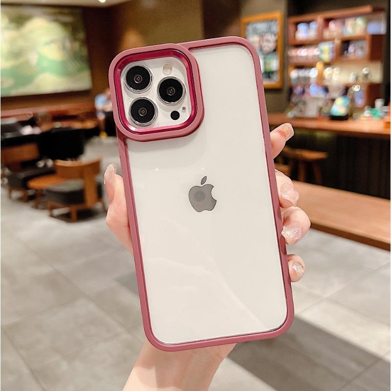 Applicabile A Custodia Per Telefono IPhone16 15/14pro Sensazione Pelle Metallo Lente Apple 13 Full-inclusive 12 Guscio Duro Custodia Protettiva