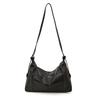 PU Hobo Bag Women's Fashion Shoulder Tote with Soft Texture Large Capacity Casual Everyday Handbag