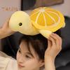 Lemon Turtle Plush Toy Ultra Soft Stuffed Animal Child-friendly Sleeping Toys Stress Relief Huggable Pal