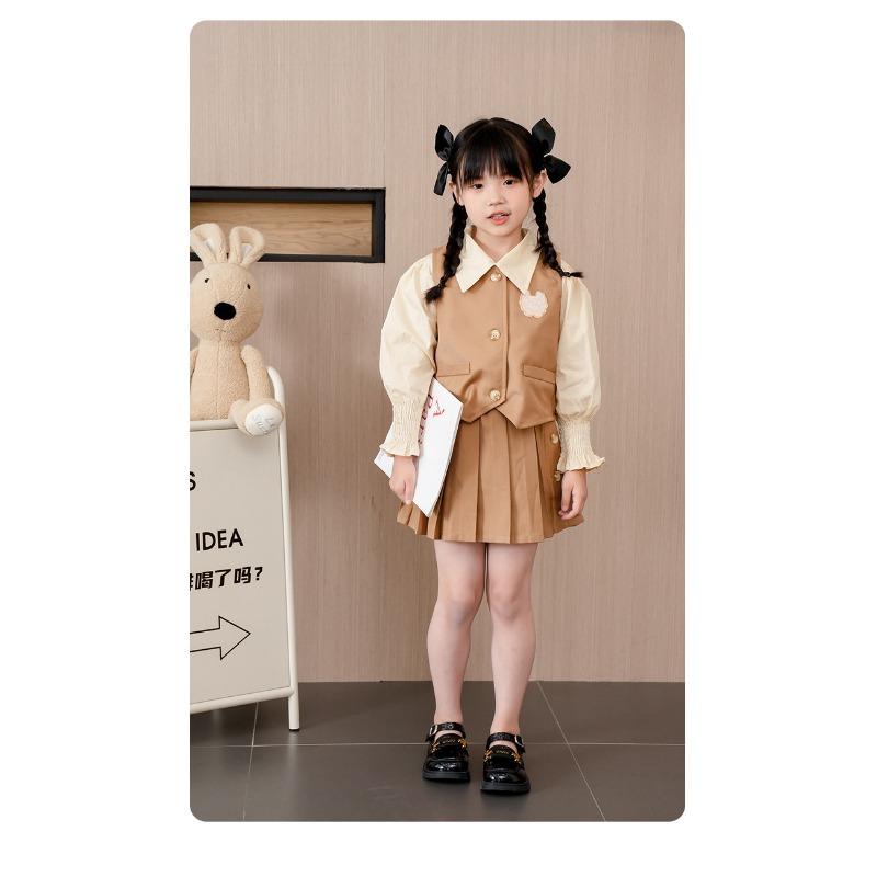 Girls' Leather Shoes Summer New Fashion Fashion Children's Princess Shoes Big Children British Style Little Girl Single Shoes