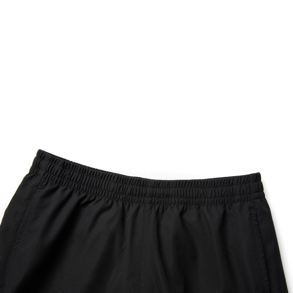 Li Ning Comfortable Simple Versatile Straight Leg Letter Mid Waist Sports Pants Women Bottoms Black AYKV066-2