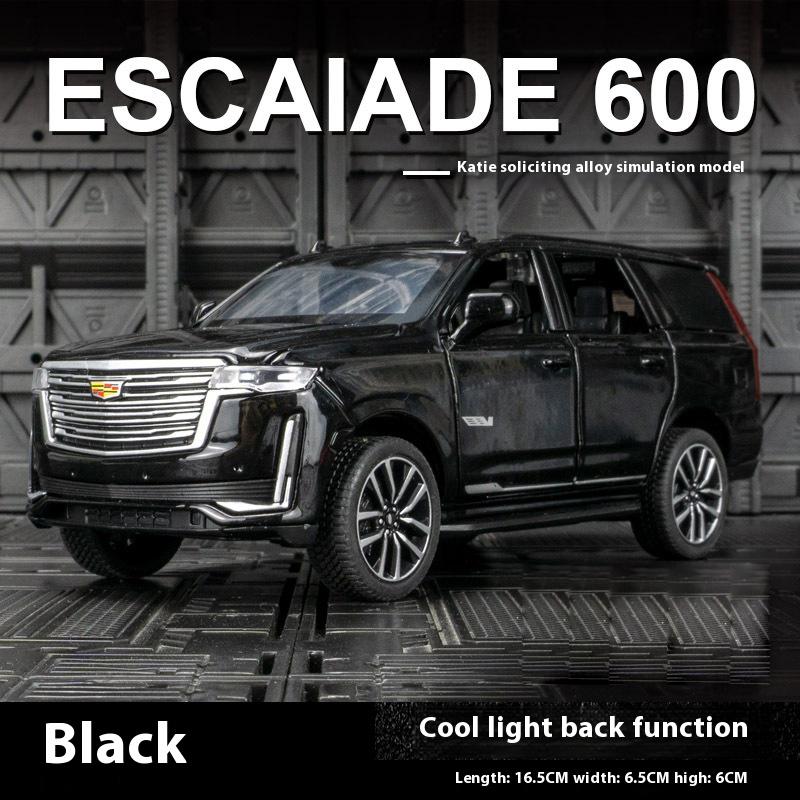 1:32 Cadillac Escalade SUV Alloy Car Diecast Model Computer Desktop Ornaments Trendy Decoration Childrens Toys Gift for Friends