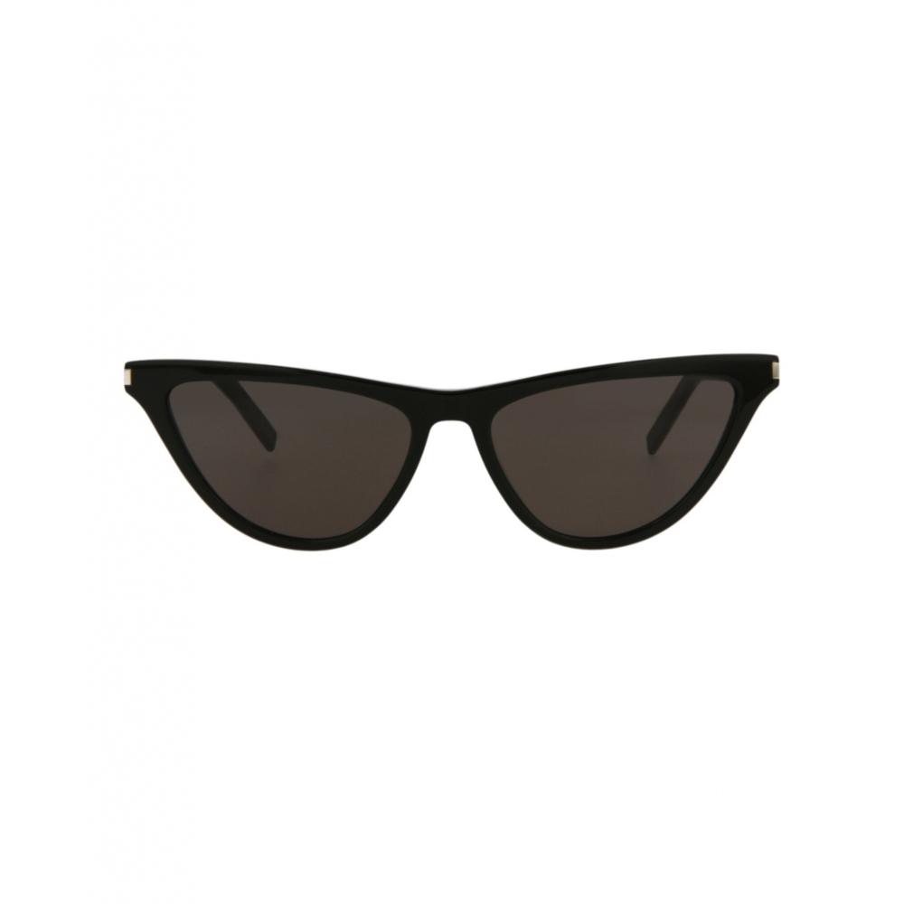 

Saint Laurent Солнцезащитные очки в оправе «кошачий глаз» из ацетата черный черный черный