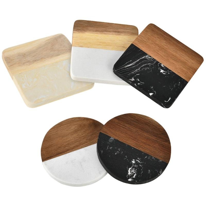 Splicing Untersetzer Modernes Mode-Geschenk für Schlafzimmer Wohnzimmer Heimdekorationen