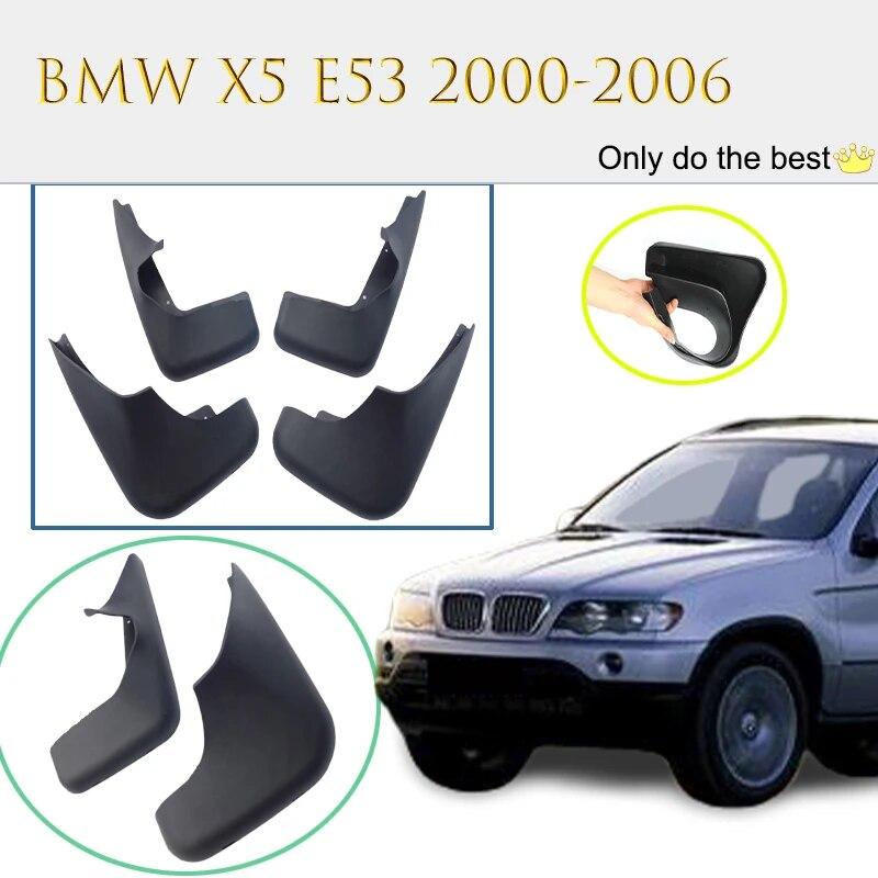Pro BMW X5 E70 E53 G05 F15 Lapačky proti postříkání Pro BMW X5 Sport Autodoplňky Blatníky Lapačky přední zadní blatník2000-