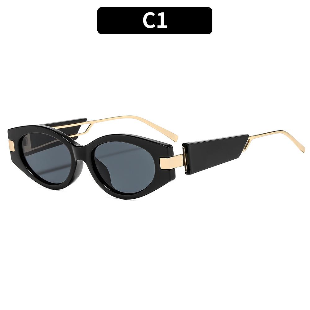 

Vintage Cat Eye Sunglasses Women Men 2025 Brand Designer Fashion Goggle Sun Glasses Female Trends Shades Outside Eyewear UV400 Other