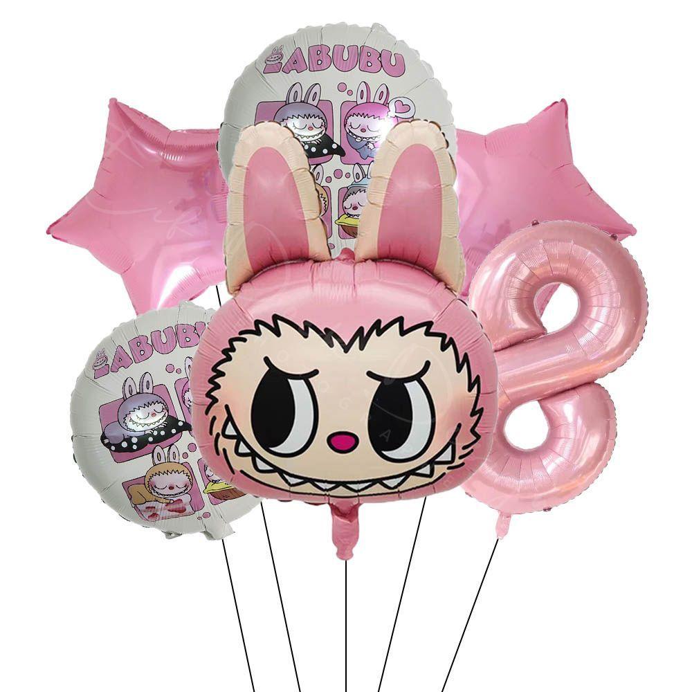 Cartoon Aluminum Film Balloon Set for Children's Birthday Party Background Decoration