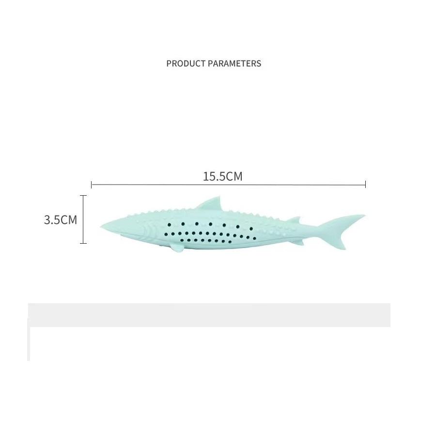 Morbido Silicone Menta Pesce Giocattolo per Gatti Animali Domestici Catnip Pulisci Denti Spazzolino Masticare Giocattoli per Gatti Bastoncino Molare Pulizia Denti Gattino Prodotti per Animali Domestici