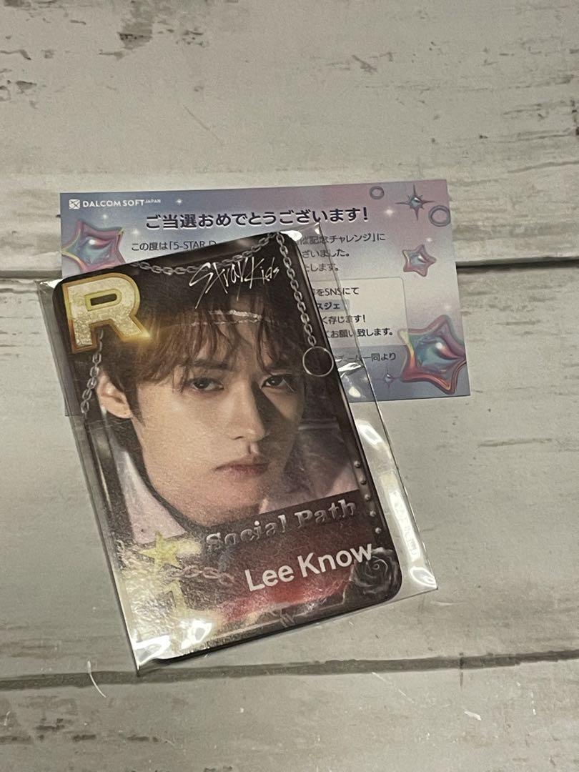 

[USED] ssjyp trading card stray kids leeknow reno