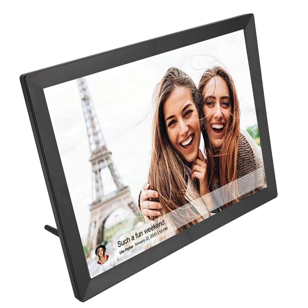 Digital Photo Frame 15 Inch 1024x768 HD Touchscreen Auto Rotate Slideshow WiFi Smart Picture Frame f