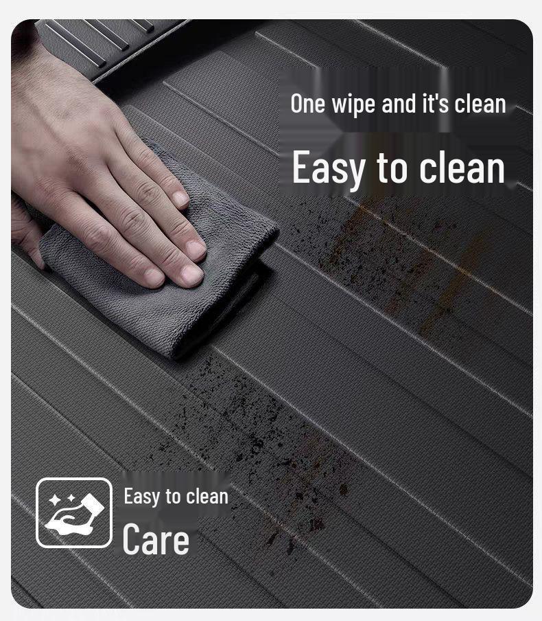 Xiaomi SU7 TPE Waterproof Trunk Mat - Full Surround, Carpet-Style, Multi-Functional Car Accessory