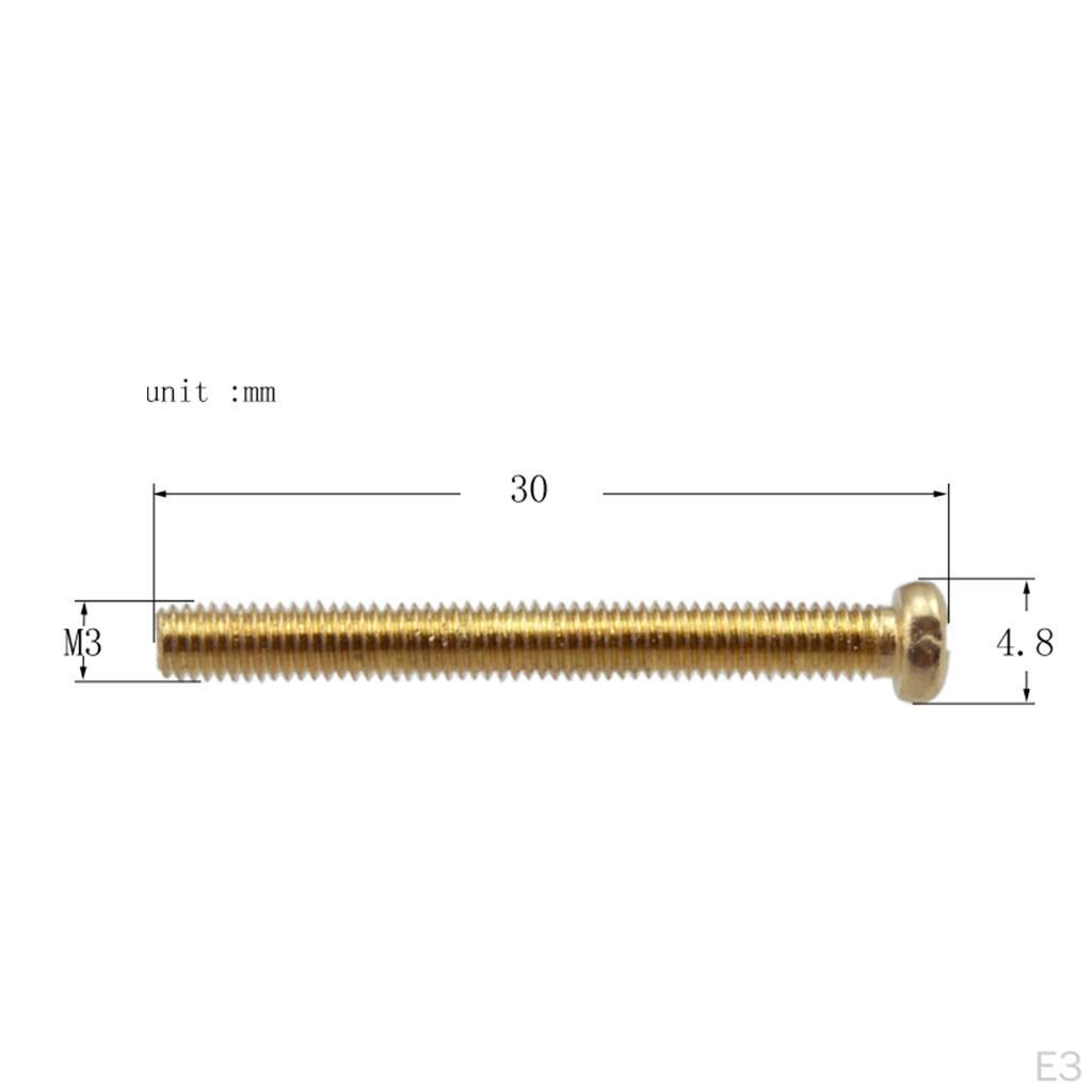 1 Paket Screws Springs M3 Durable for Electric Guitar Repair Tools