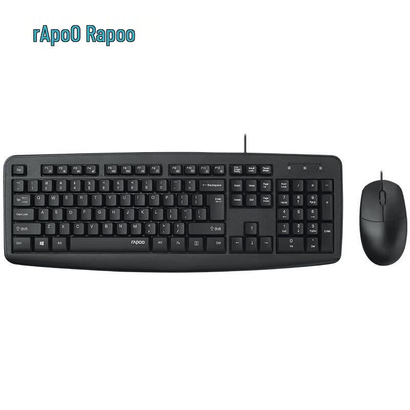 

Rapoo NX1600 Wired Keyboard Mouse Combo