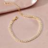 Summer Fine Paragraph Shiny Full Diamond Anklet Fashion Hundred Matching Sexy Anklet High-Grade Women's Anklets