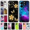For Tecno Spark Go 2024 Case Cover Cute Black TPU Silicone Phone Cases For Tecno SparkGo 2024 Bumper Shockproof Shell Para Funda