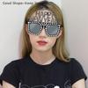 Funky Glasses For Christmas 2026 And New Year's Gifts HAPPY NEW YEAR Decorative Glasses Party Props New Year Party Supplies
