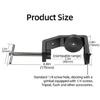 Tabletop Clamp with Multiple 1/4Inch Screw Port for Camera and Accessory  Tripod Head Fixing Clamp 3-60mm