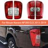 1Pc Tail Light Assembly With Wires No Bulbs For Nissan Navara NP300 D23 2015 2016 2017 2018  LHD Rear Taillight