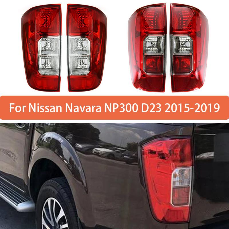 1Pc Tail Light Assembly With Wires No Bulbs For Nissan Navara NP300 D23 2015 2016 2017 2018 LHD Rear Taillight