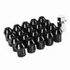20pcs M12x1.5 Wheel Lug Nuts 35mm 6061 Aluminum Alloy Closed End Replacement for Chevrolet Camaro 1983‑2002
