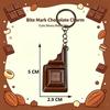 3D Chocolate Keyboard Fidget Keychain Fun Finger Clicker Stress Relief Sensory Toy for Long Trip Use