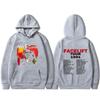 Felpa con cappuccio Alice in Chains Face Lift Tour 1991 Moda Rock Band Uomo Donna Casual Oversize Pullover Unisex Felpa Cotone Cappuccio