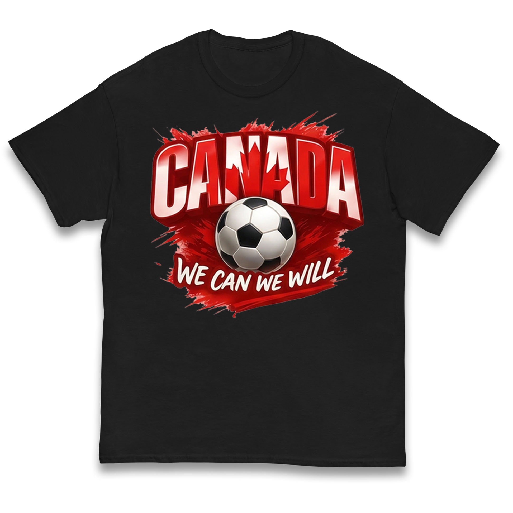 Canada We Can We Will Kids T Shirt 100