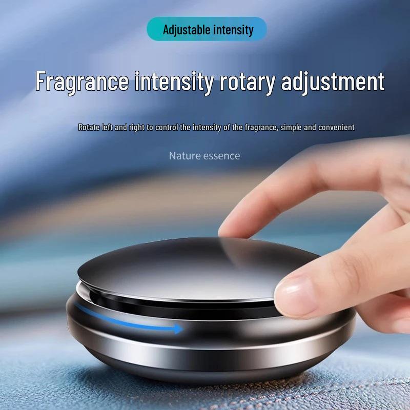 

Car Perfume & Deodorizing Solid Balm - High-End, Long-Lasting Aromatherapy with Black Tech Design