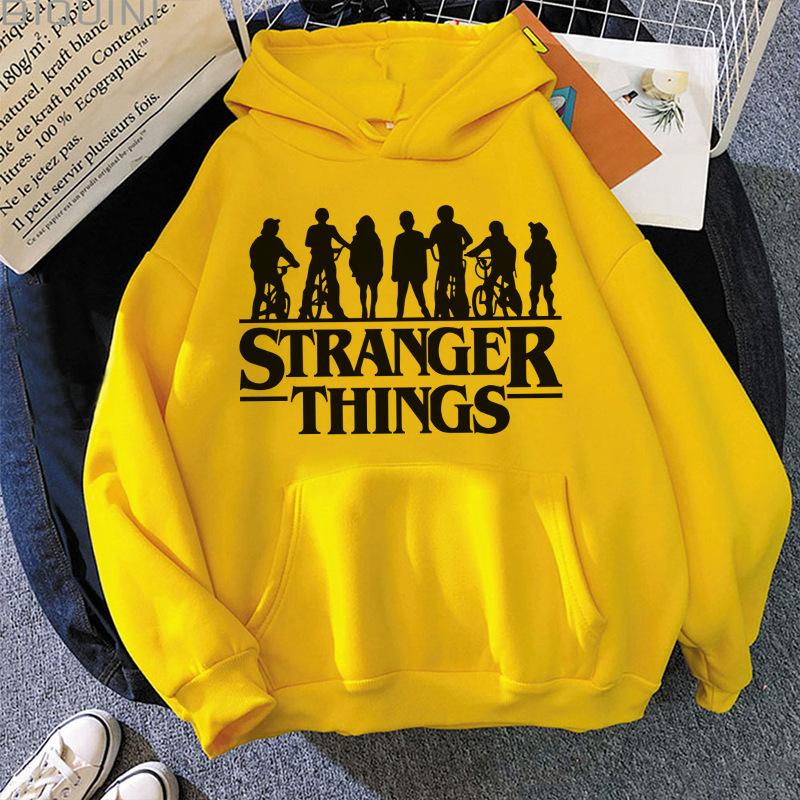 

Толстовка з принтом Stranger Things з капюшоном та флісом 6629 2XL