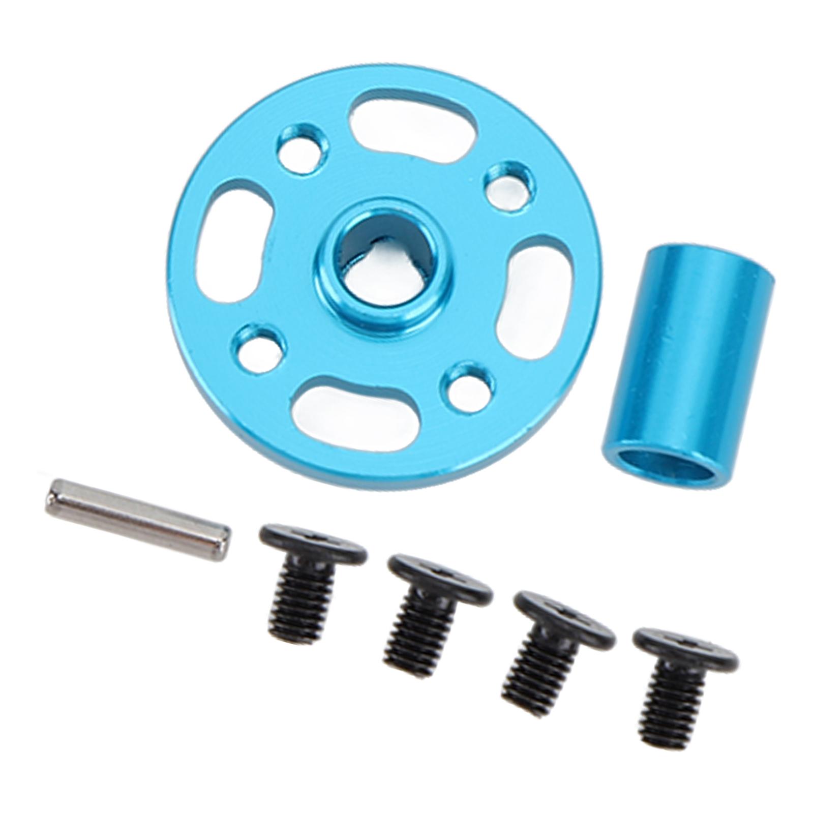 

RC Gear Adaptor Set Aluminum Alloy Spur Gear Adaptor High Speed Metal Gear Set for Tamiya TT02