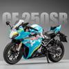 1/12 Spring Breeze CF 250SR Diecast Motorcycle Model Toy Replica with Sound & Light Birthday Gift Christmas Gift Collection Bike