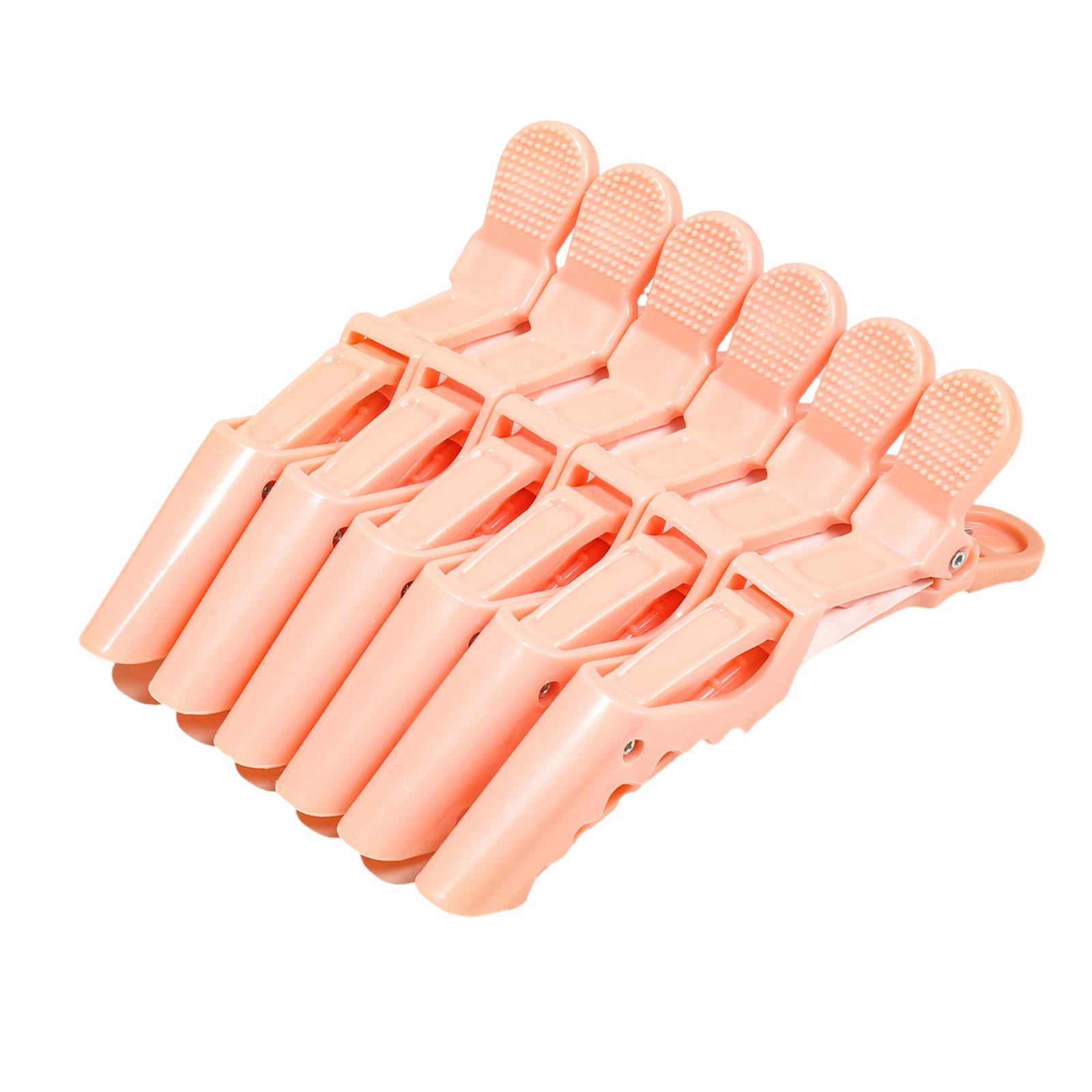 

6 шт. Зажимы для волос Практичная пластиковая заколка-утиный клюв для женщин всех возрастов для повседневного использования и особых случаев 8