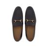Gucci Black Leather Horsebit Quentin Loafers (Unisex) Men's Casual Shoes 482467 BLM00 1000