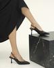 Stiletto Sandals Tucino 3236 36 Black Leather