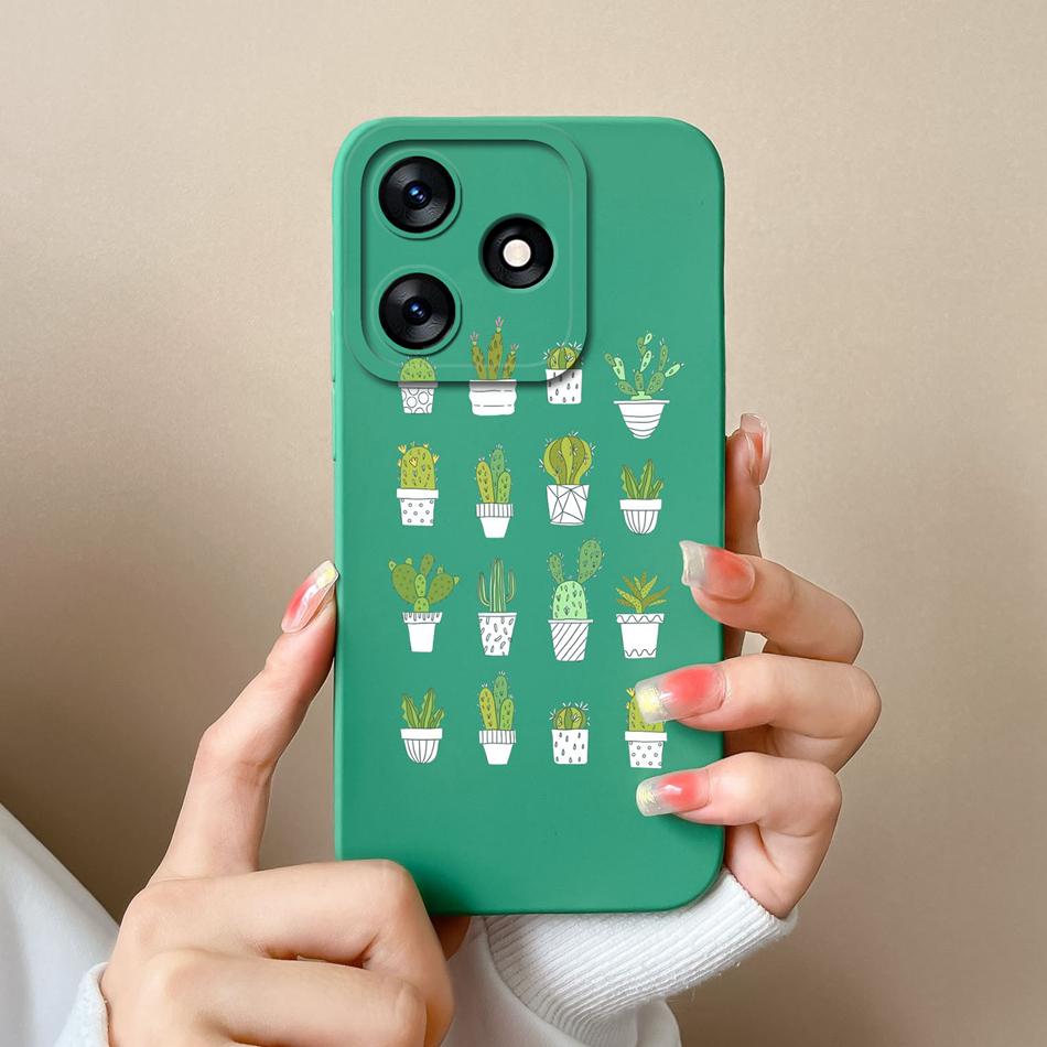 For Tecno Spark 10 Pro 10C Cases Cartoon Liquid Silicone Full Protection Cover For Tecno Spark10 4G 5G 10Pro 10 C Bumper Funda