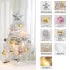 Tabletop Christmas Tree With Lights Realistic Glowing LED Desk Christmas Tree Decorations For Home Decor Office Living Room