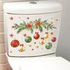 Weihnachten Schneemann Toilettenaufkleber Frohe Weihnachten Party Dekoration 2025 Weihnachten Badezimmer Dekor Navidad Natal Neujahrsgeschenk 2026